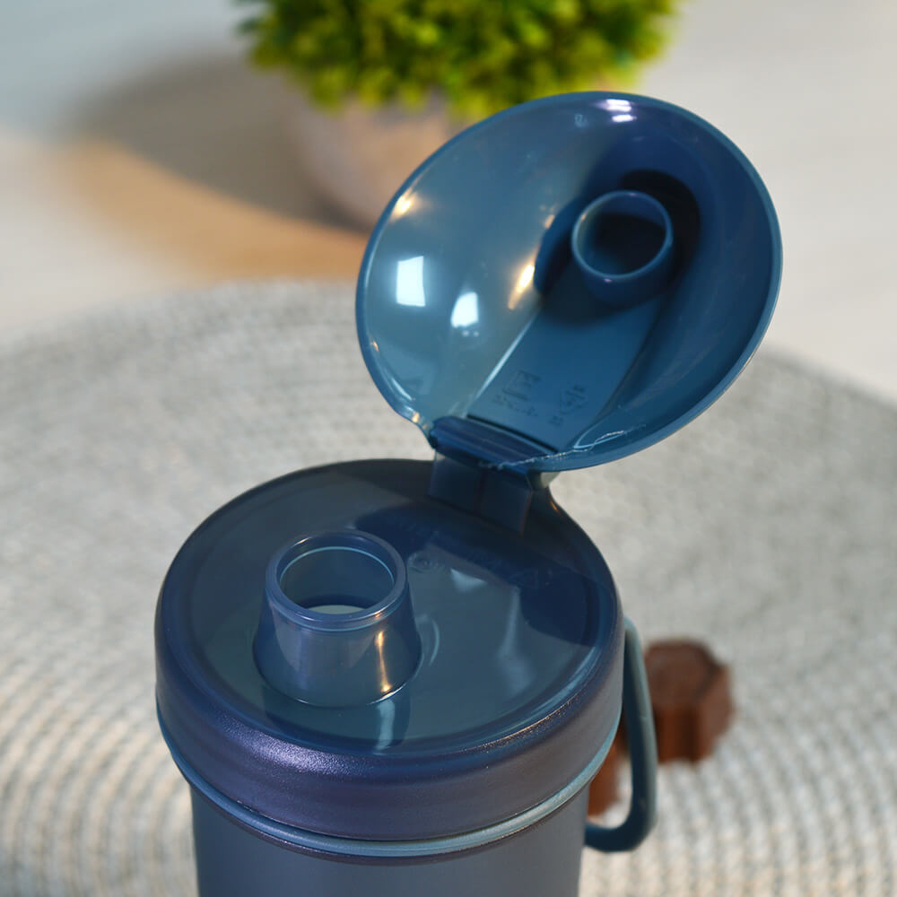 Стакан 400мл для холодных напитков с петлей, цвет микс