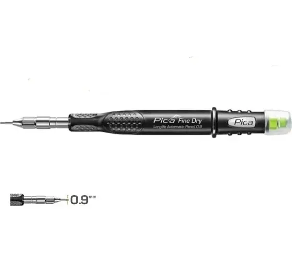 PICA-MARKER 7070 Строительный карандаш автоматический Pica FINE Dry с грифелем 0,9 мм
