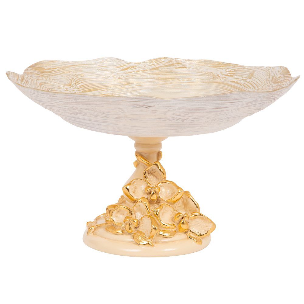 Фруктовница-конфетница Орхидея Лелия Айвори