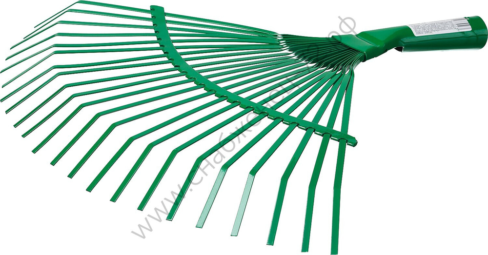 РОСТОК PB-22L, 385 х 450 мм металлические, пластинчатые, без черенка, веерные грабли (39621)