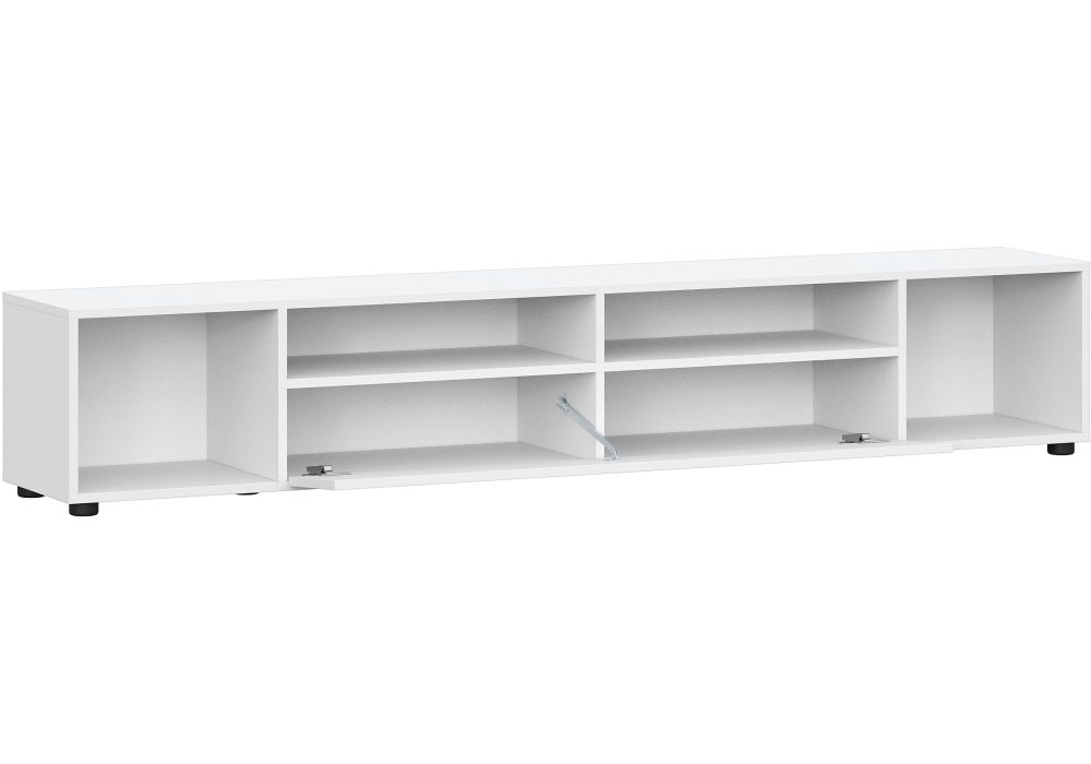 ТВ-Тумба Валенсия белый текстурный