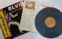 Винтажная виниловая пластинка LP Elvis Presley Elvis As Recorded At Madison Square Garden (Japan 1972)