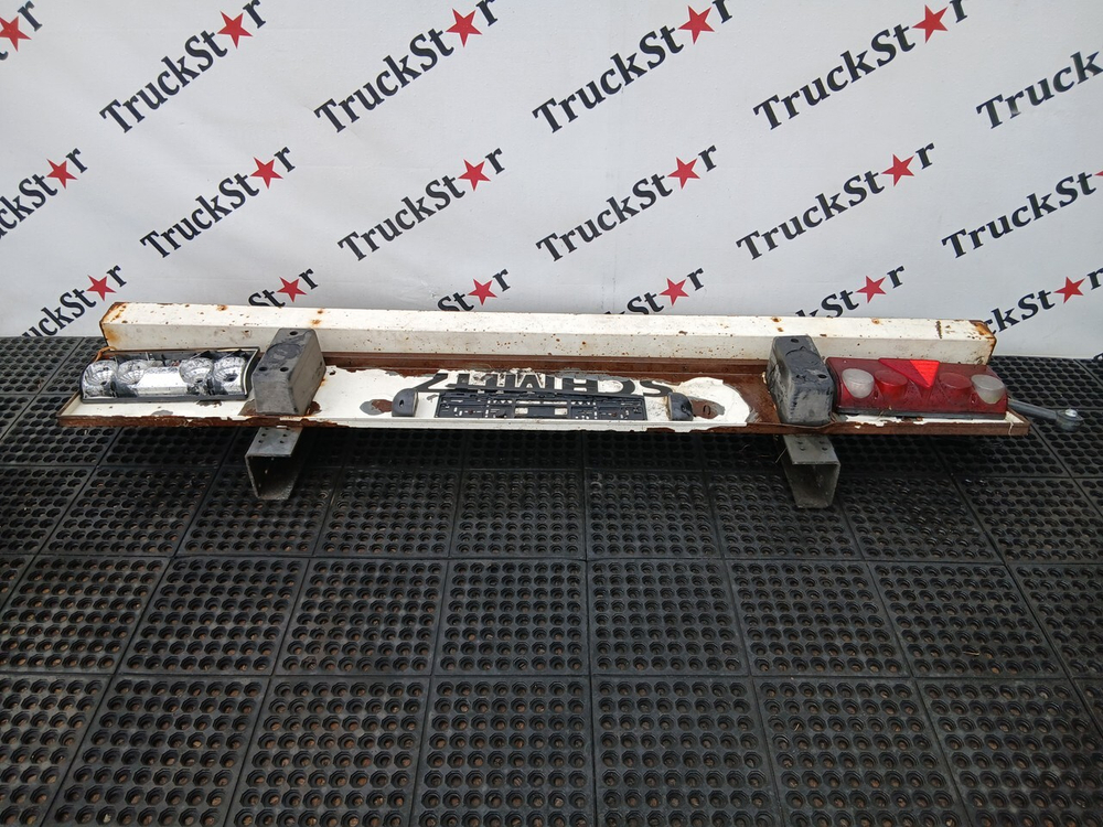 Бампер задний в сборе