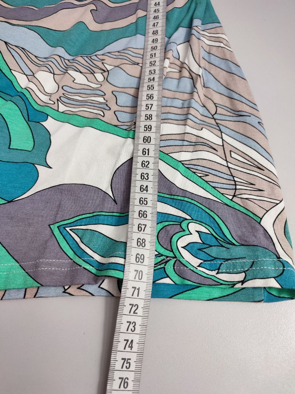 Блузка-туника Acasta с принтом 44 размер