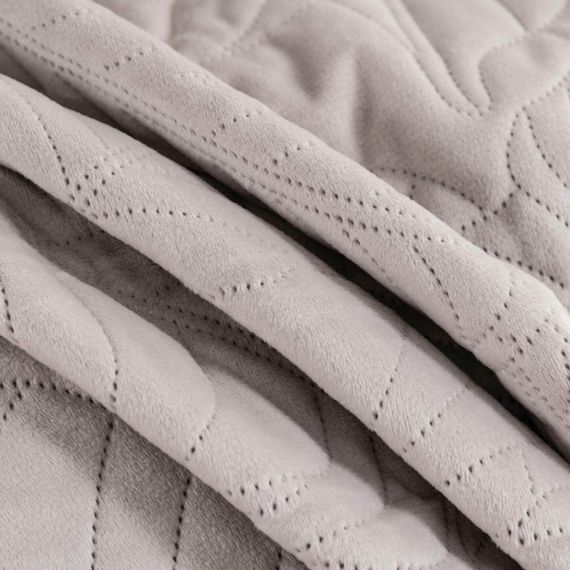 Мелисса (светло серая) Покрывало 160х220