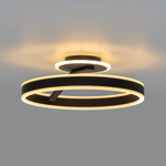 Citilux Дуэт CL719741 LED Люстра с пультом Чёрная