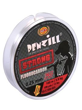 Леска монофильная WFT Penzill FLUOROCARBON Strong 100 м, 0,25 мм