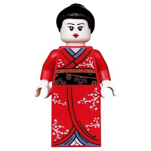 Девушка в кимоно col050