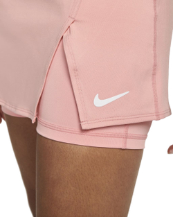 Теннисная юбка Nike Court Victory Skirt W - bleached coral/white