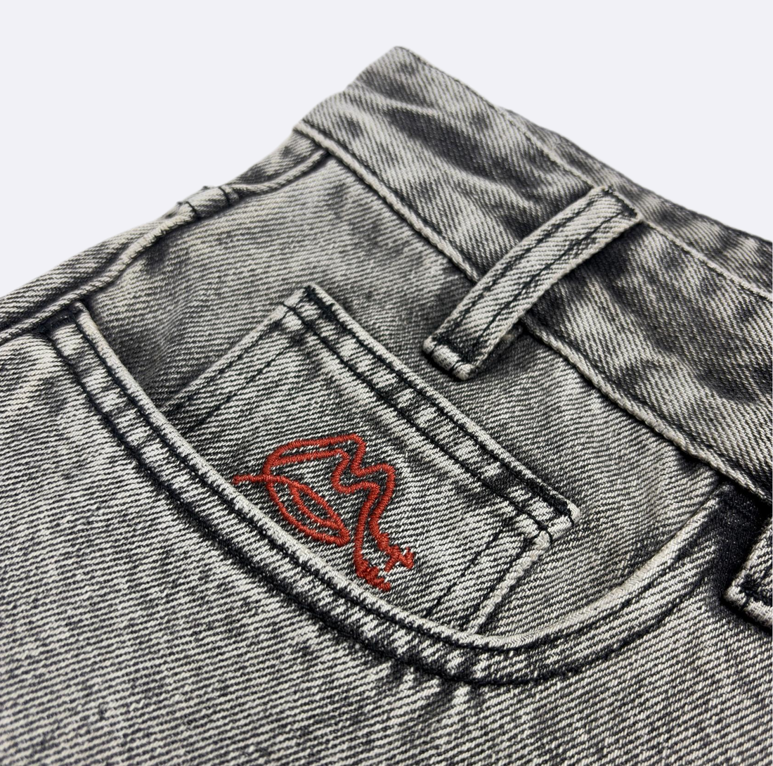 Джинсы Magamaev Bigger M jeans (grey/washed)