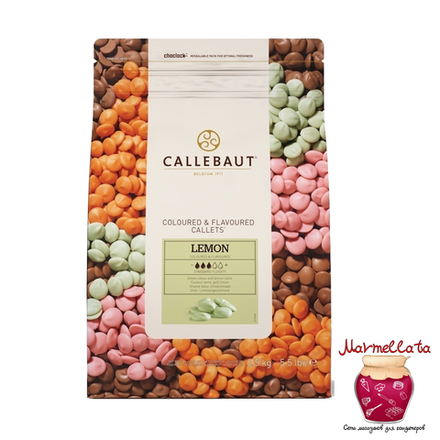Шоколад Callebaut Лимон, 2,5 кг