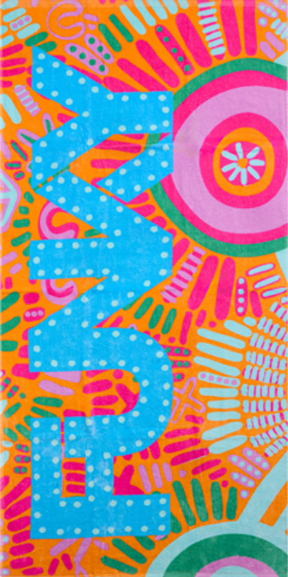 Хлопковое полотенце FUNKY Kulin Colour