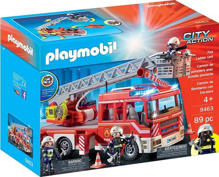 Конструктор Playmobil City Action - Пожарная машина с лестницей - Плеймобиль 9463