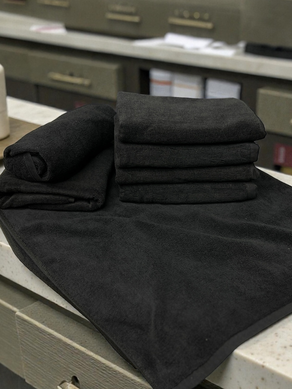 Полотенце из 100% хлопка АНТИКРАСКА размер 50*100 см, 1 штука