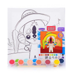 Раскраска на холсте "Скульптор" 20х20см (Развивашки)