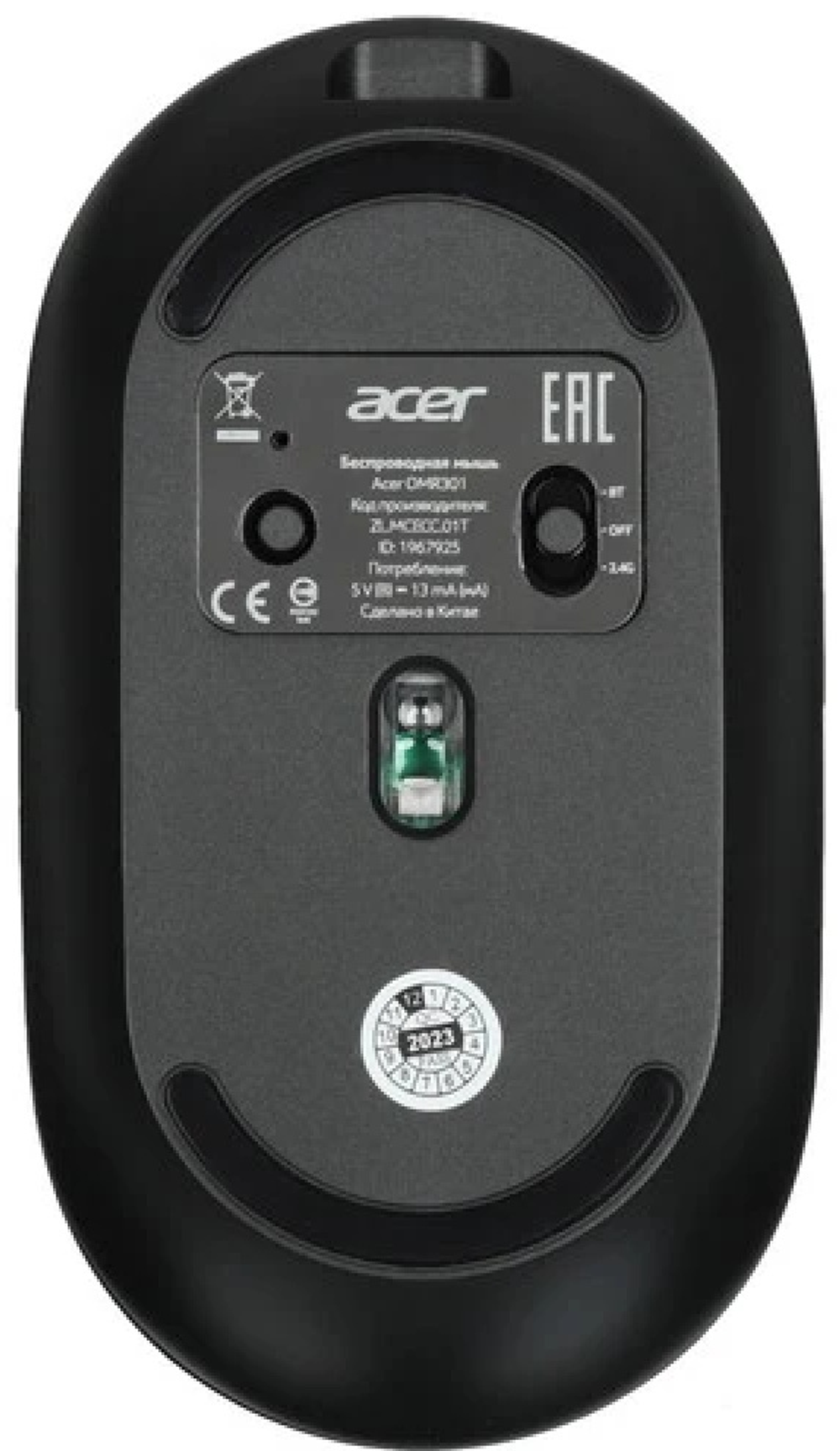 Мышь Acer OMR301 черный