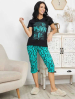 Пижама х/б бриджи+футболка УБФ0006