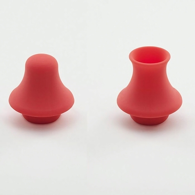 Дополнительные насадки QuietCore для пульсатора Revel Body - 2 шт. (Цвет: красный)