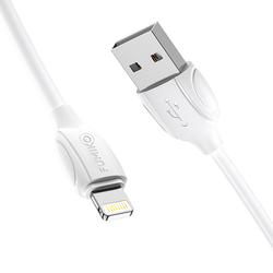 Кабель FUMIKO CA03 Lightning 2.4A белый 1 м