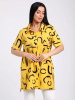 Туника-рубашка хлопок большие размеры