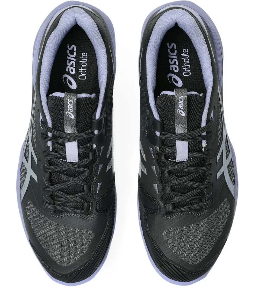 Мужские кроссовки теннисные Asics Solution Speed FF 4 Clay Night Energy - graphite grey/pure silver
