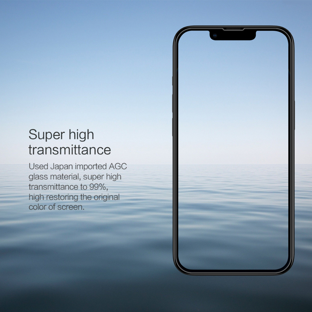 Защитное стекло с прозрачными рамками от Nillkin для iPhone 13 Pro Max и 14 Plus, серия H Anti-Explosion Glass Screen Protector
