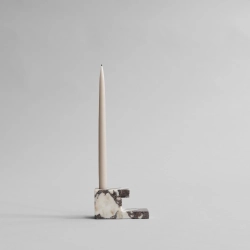 Подсвечник 101 Copenhagen Brick Candle Holder, Low, Calacatta
