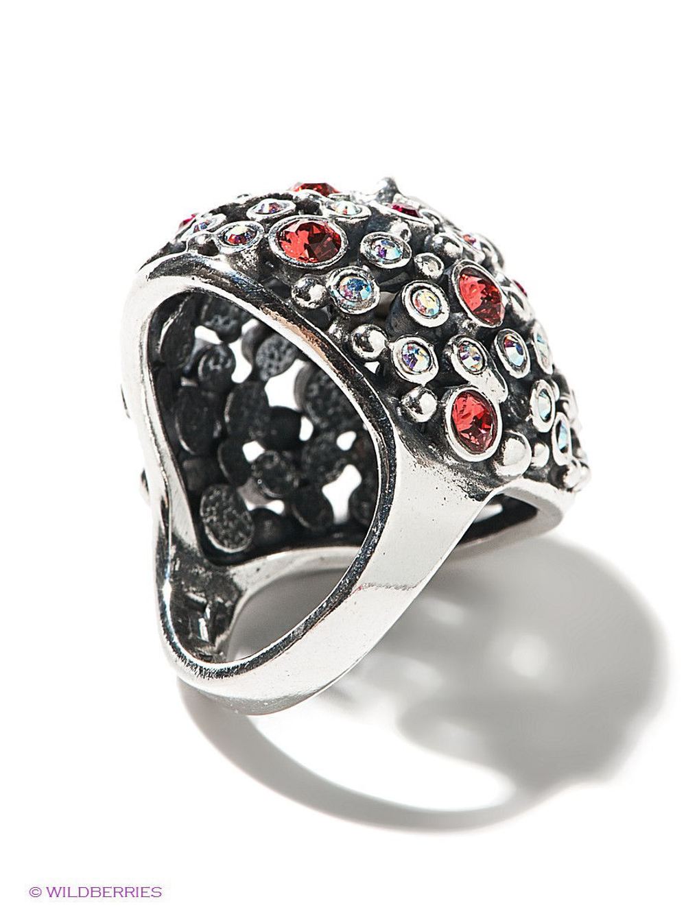 "Нураг" кольцо в серебряном покрытии из коллекции "Террацио" от Jenavi