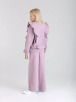 Костюм для девочки с брюками-палаццо на осень