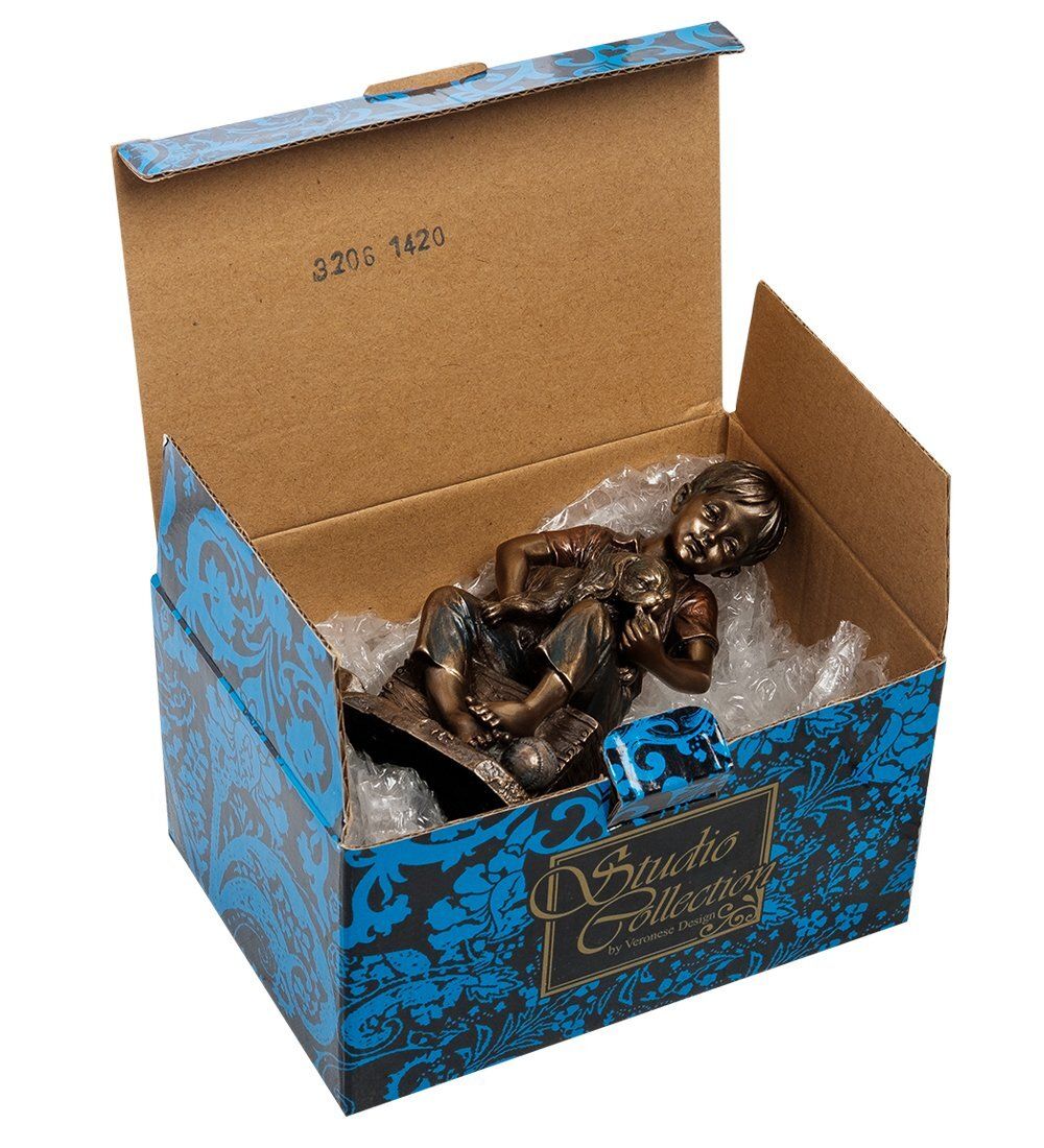 Veronese WS-955 Статуэтка «Мальчик с собакой»