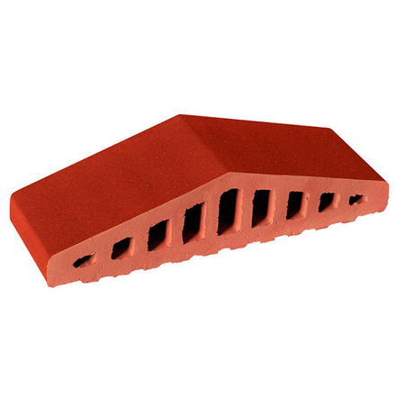 Клинкерный заборный элемент King Klinker, Нота цинамона (06) Note of cinnamon, 310/250x100x78