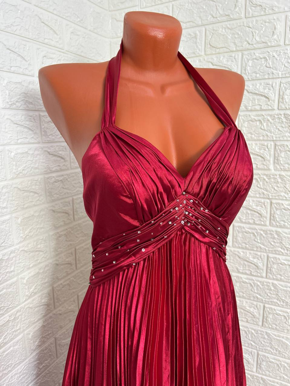 Вечернее платье алое Elite Dress USA, размер 40-42