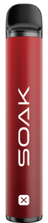 Одноразовый Pod Soak X - Sweet Cherry (2200 затяжек)