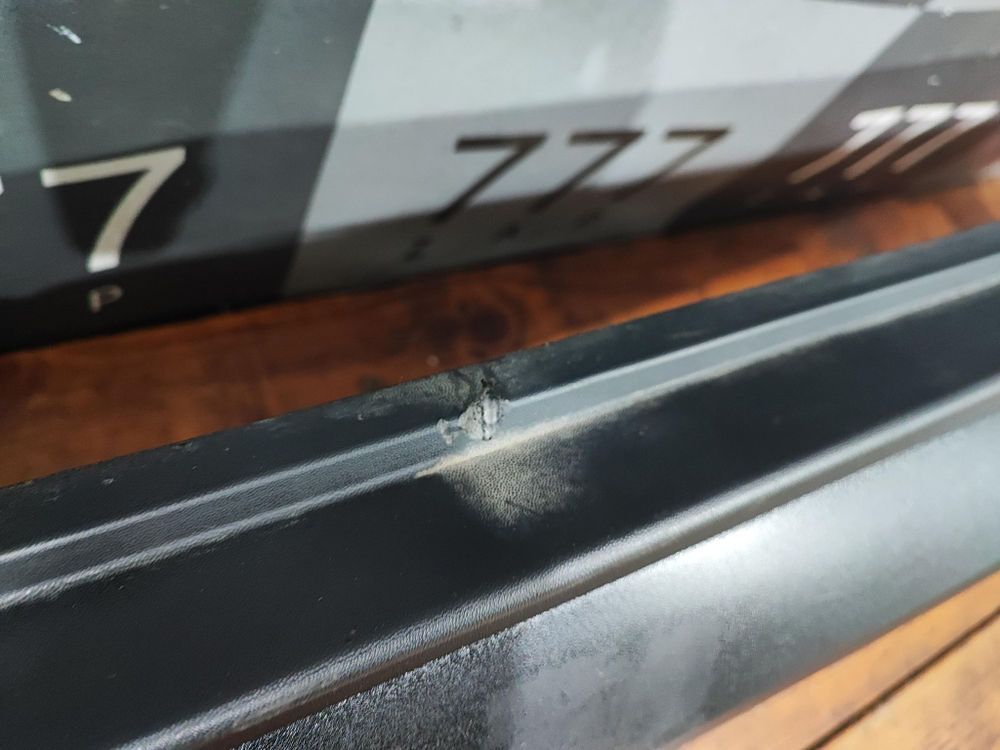 Накладка порога левого Hyundai Tucson 3 (TL) 15-21 Б/У Оригинал 87753D7000