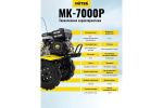 Мотоблок бензиновый Huter МК-7000P