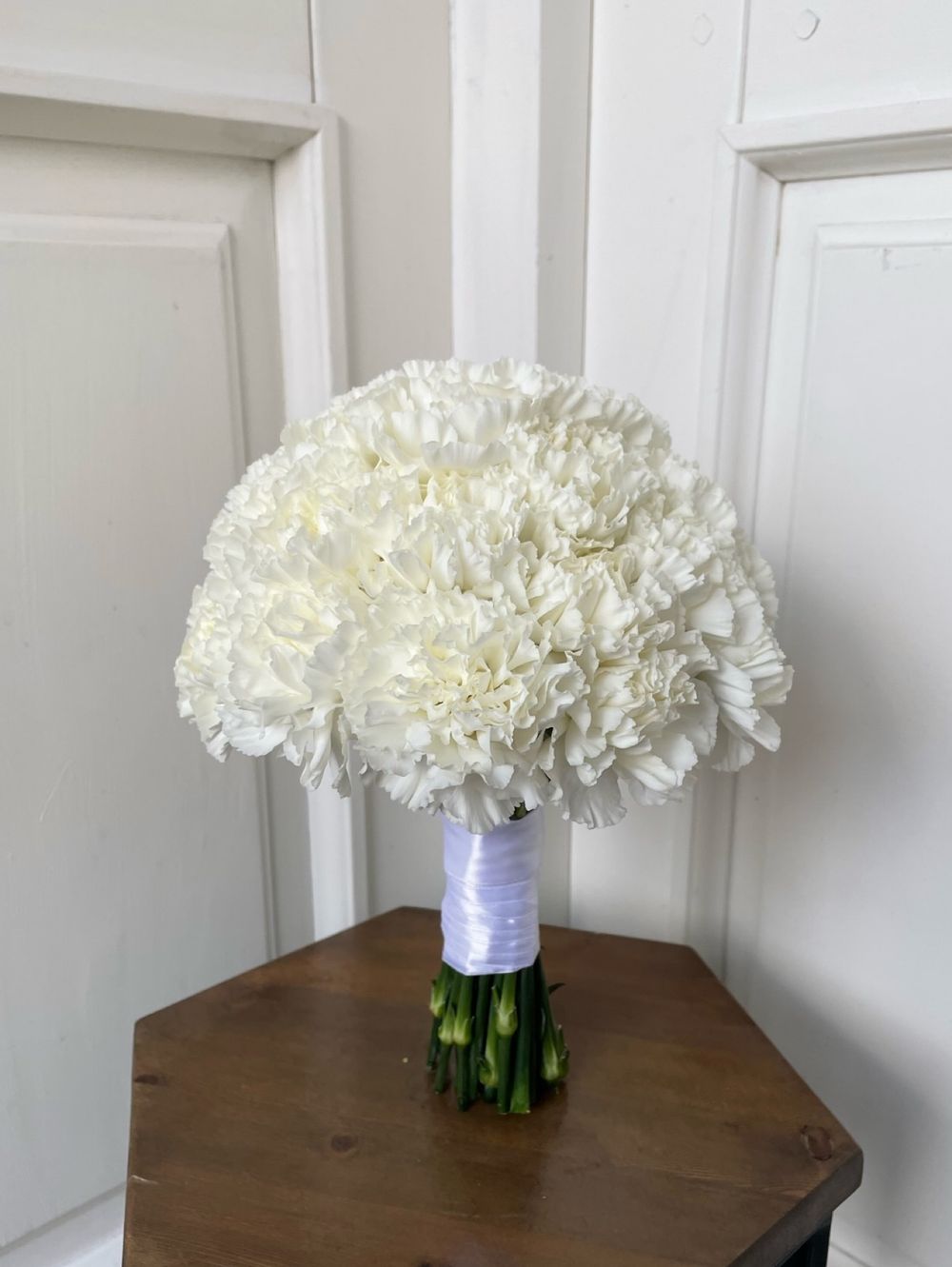 Свадебный букет из диантусов