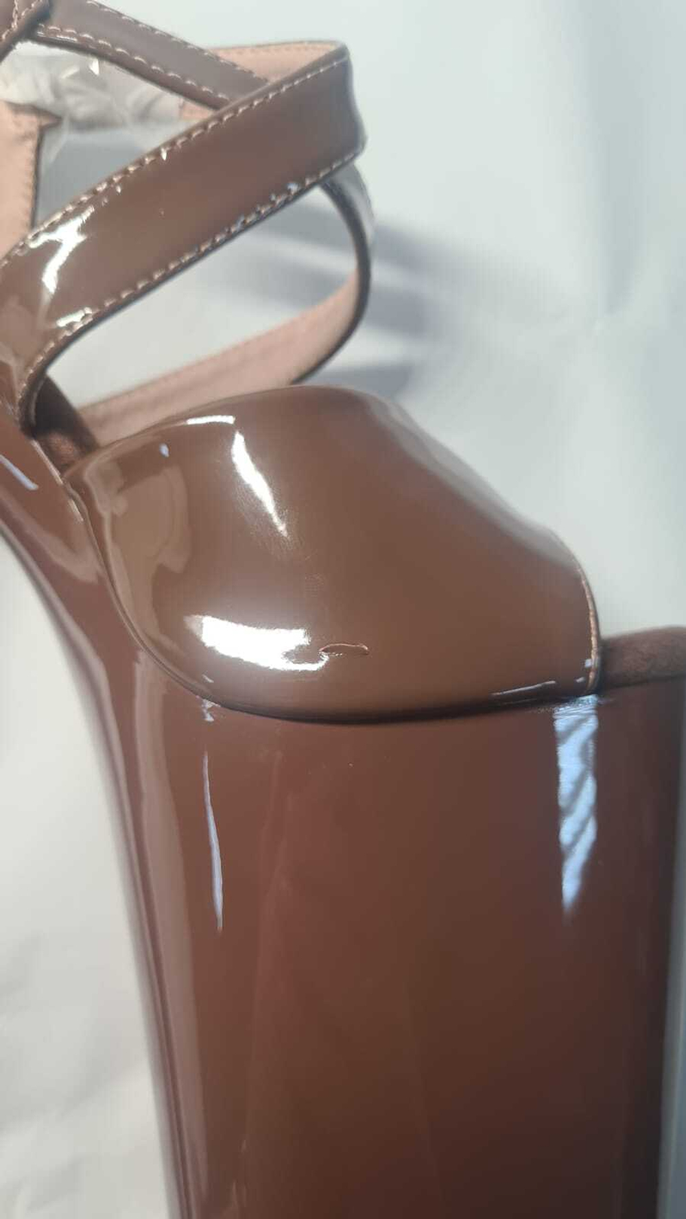 AXEL. Босоножки четверки. Лак - SHDS-016-4-lak-choco-sale37_014