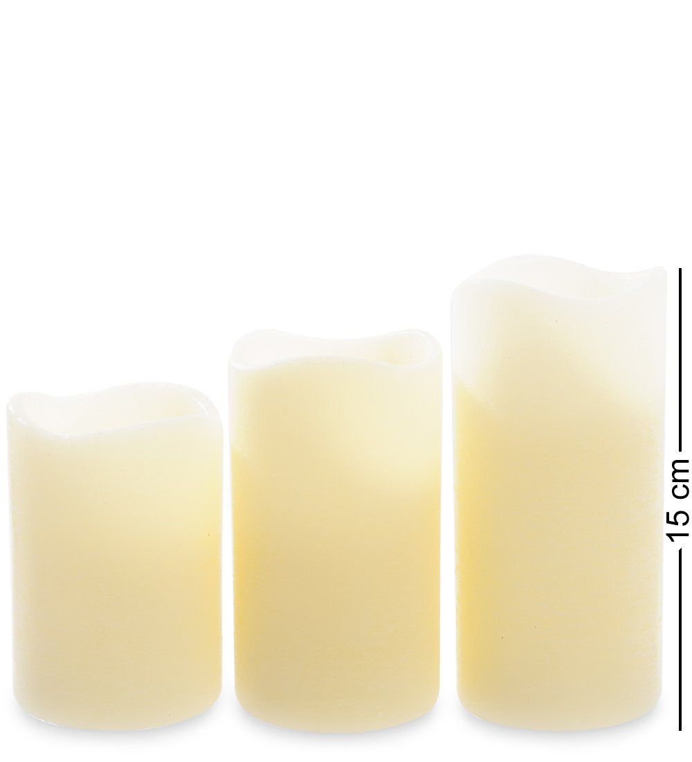 Bright LED-03 Набор светодиодных свечей (3шт.) с дистанционным управлением