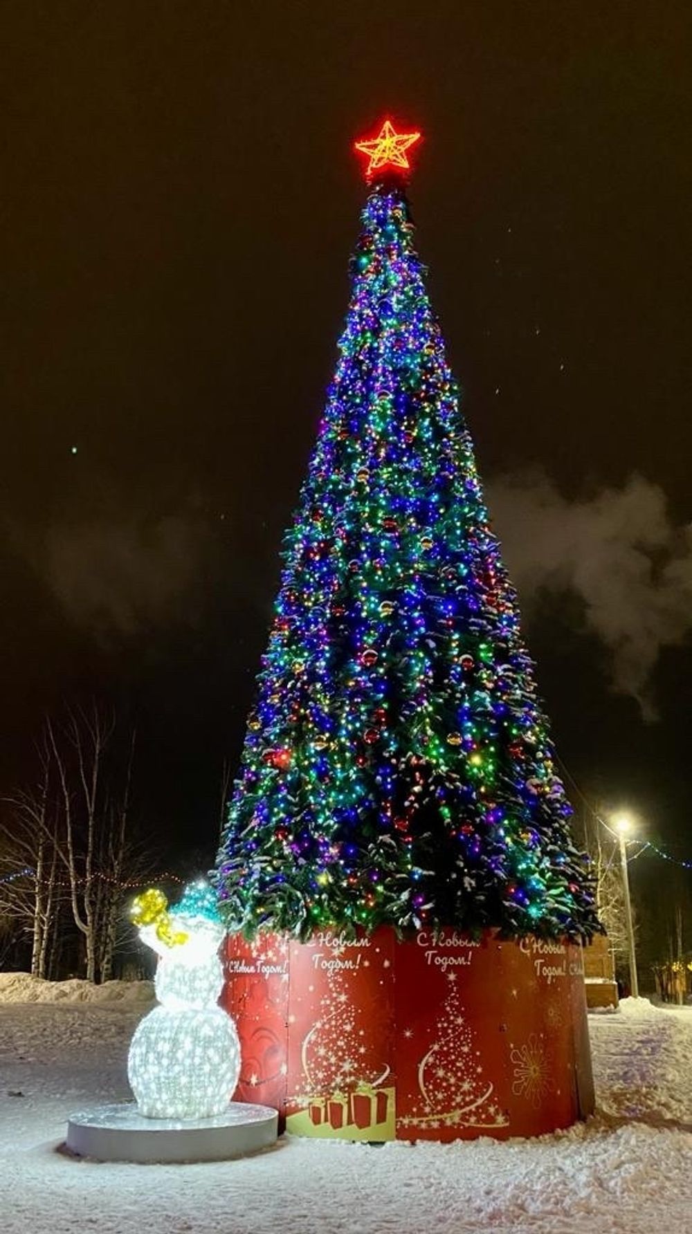 Уличная гирлянда "Динамика GT" (24В) - для елок от 3 до 18 м