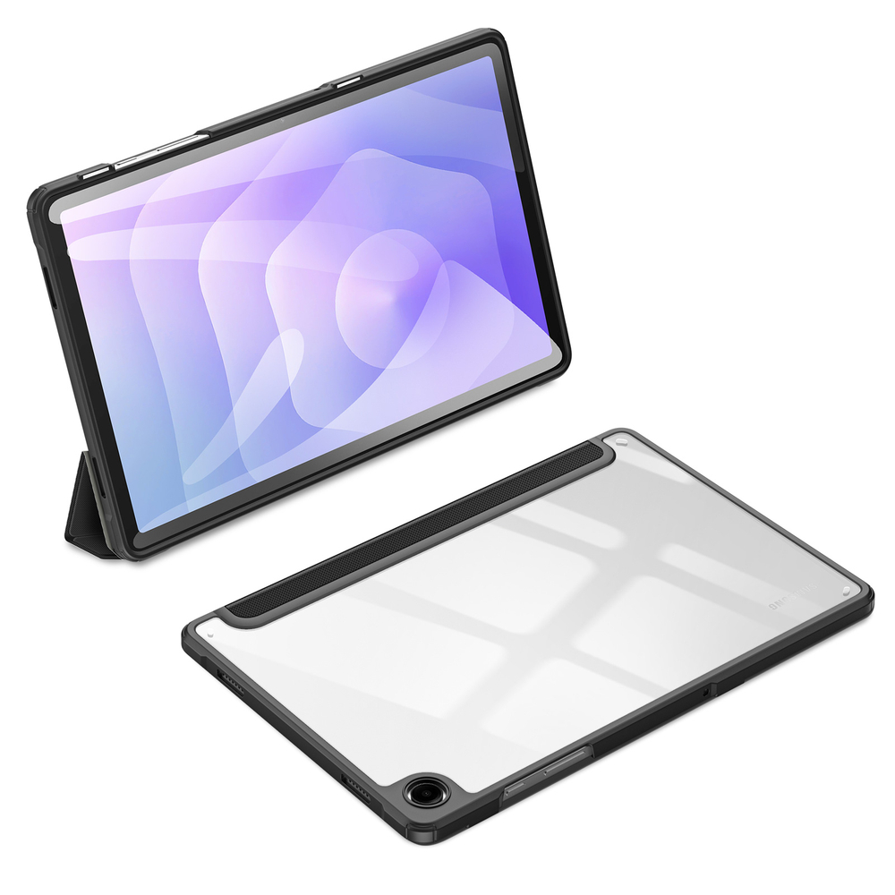 Чехол книжка черного цвета для планшета Samsung Galaxy Tab A9 Plus и Tab 11 Plus, серия Toby Series от Dux Ducis