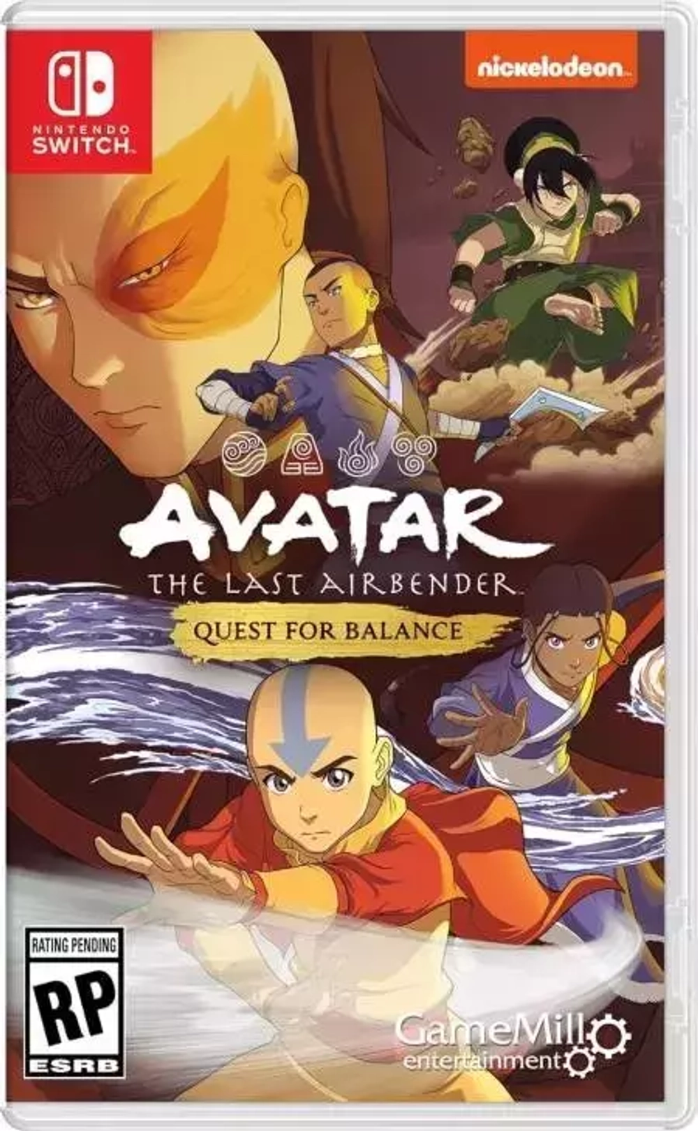 Игра Avatar The Last Airbender: Quest for Balance (Английская версия) для Nintendo Switch
