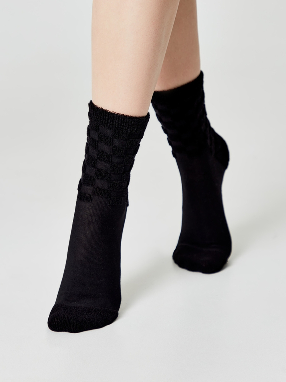 CONTE COMFORT Махровые носки из хлопка с объемными рисунками