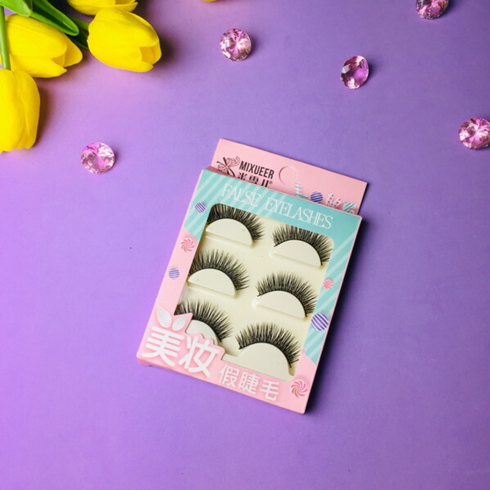 Ресницы накладные «Beautiful look - Pupa», 10-15мм, 9*13,5см