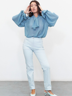 Брюки женские, Модный дом Виктории Тишиной, Тома мятные