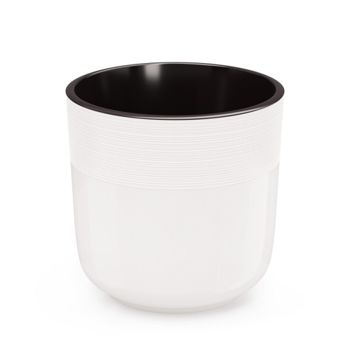 ГОРШОК ДЛЯ ЦВЕТОВ ЛИНЕЛЬ 4,5Л БЕЛЫЙ М8701