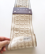 Комплект штор из ткани Aisa арт. Lux Blackout col. 21 с декоративным бордюром Nope Pampas-005