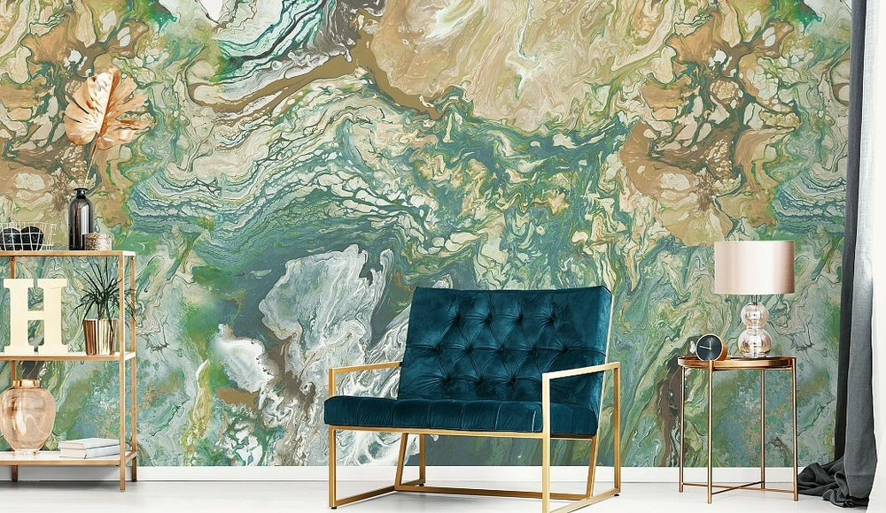 Обои и панно Affresco, коллекция  FLUID