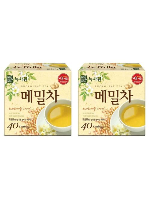 Чай гречишный в пакетиках Nokchawon Buckweat 40 пак, 2 шт