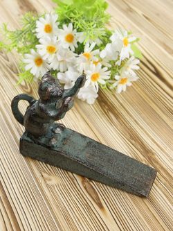 Iron Garden Дверной упор "Кошка играющая"