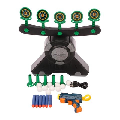 Пистолет с мягк.пулями, коробка 19889A